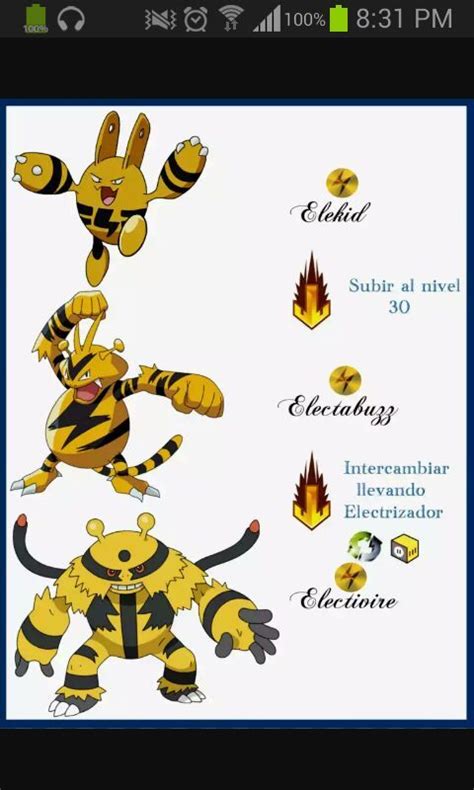 electivire stats|a que nivel evoluciona electabuzz.